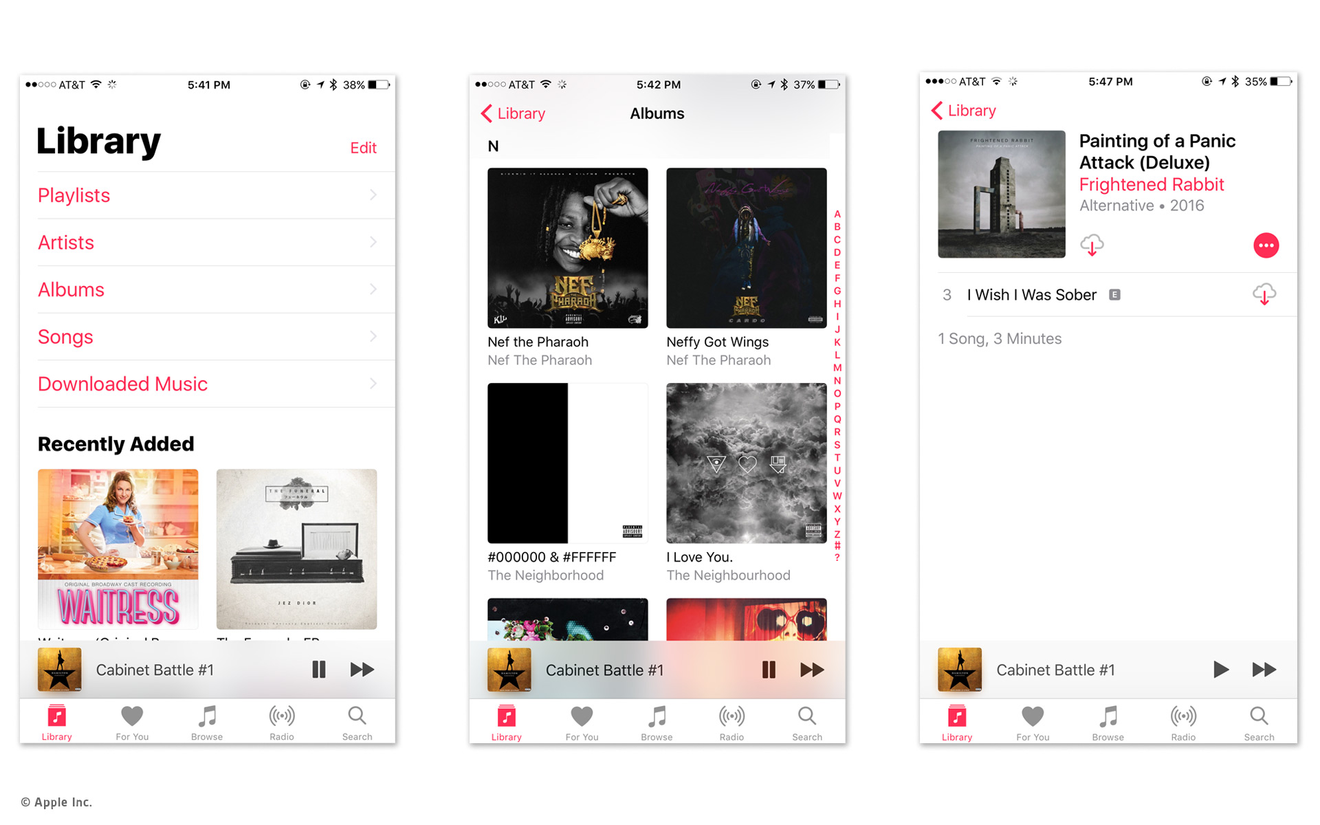 matter of design, Redesign, Apple Music, UI/UX