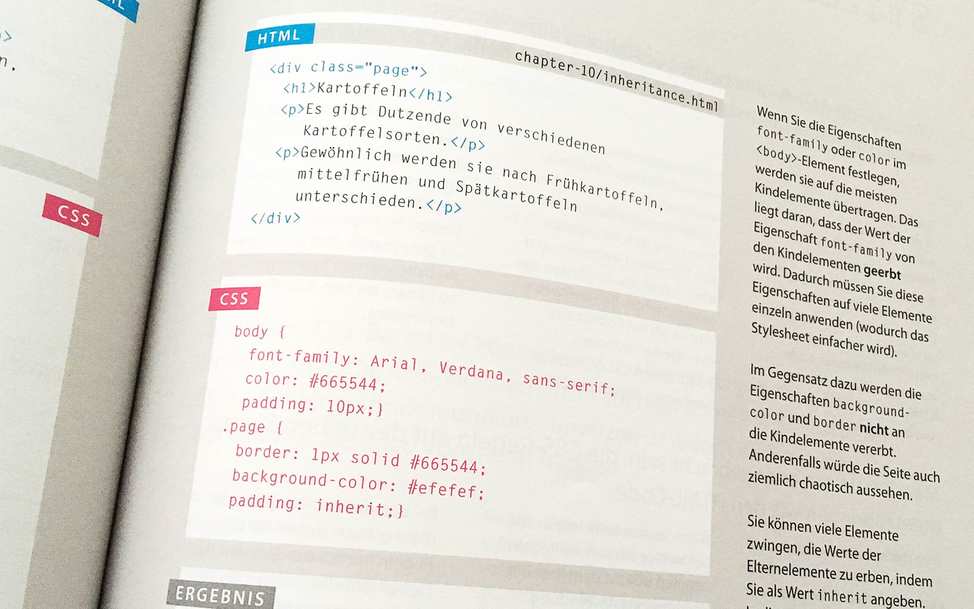 html, css, buch, review, web, webdesign, gestaltung, code, tags, html tags, matter of design