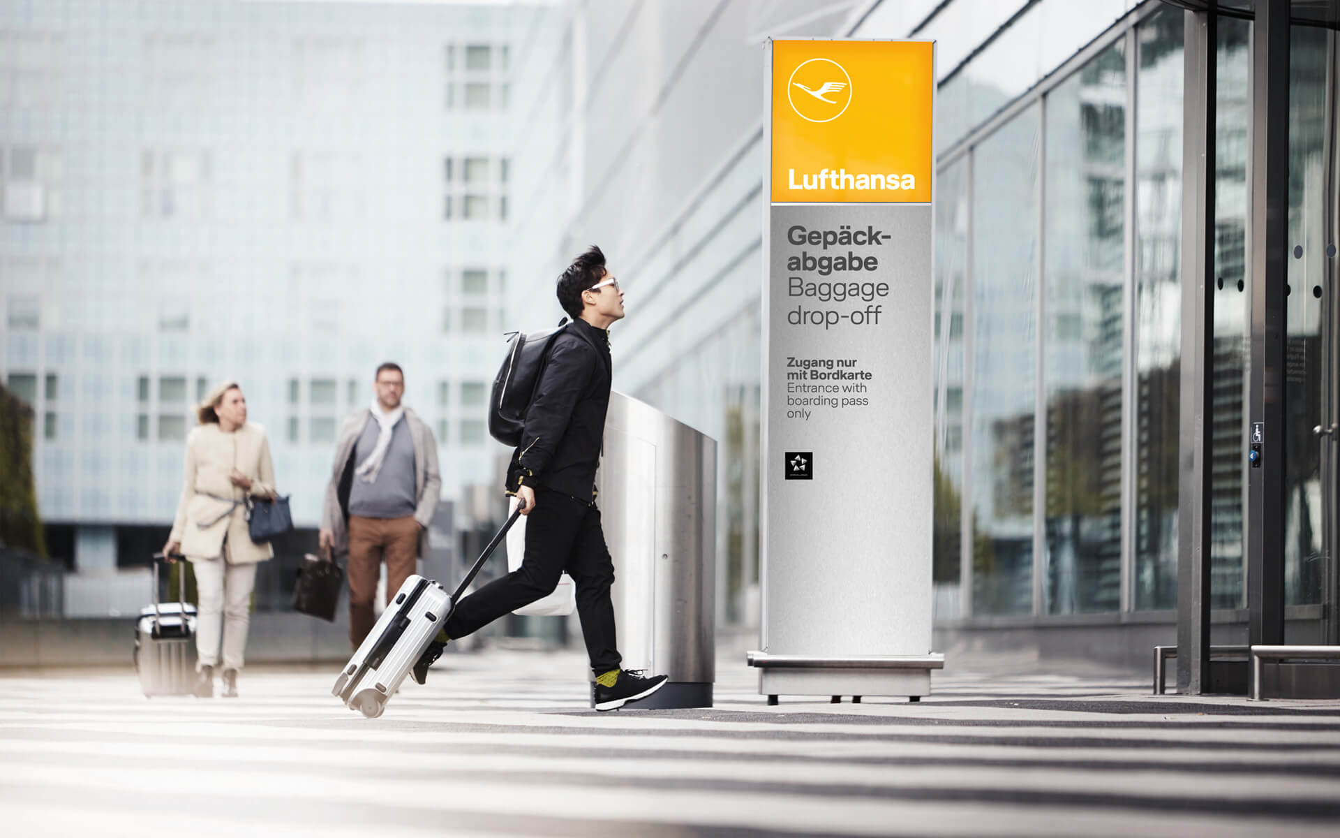 Lufthansa Corporate Design 2018, Redesign, Signage